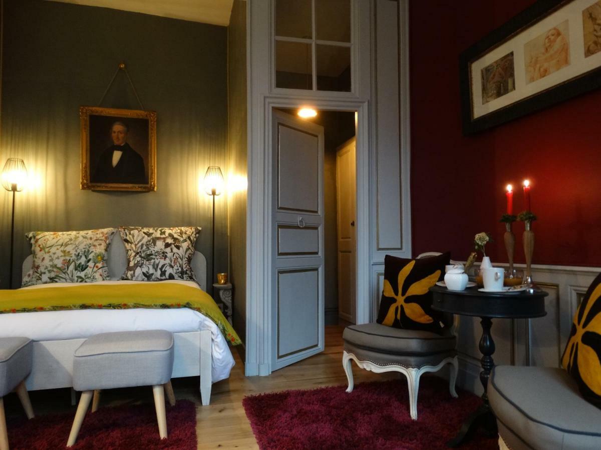 Hotel Particulier "Le Clos De La Croix" Bayeux Rom bilde